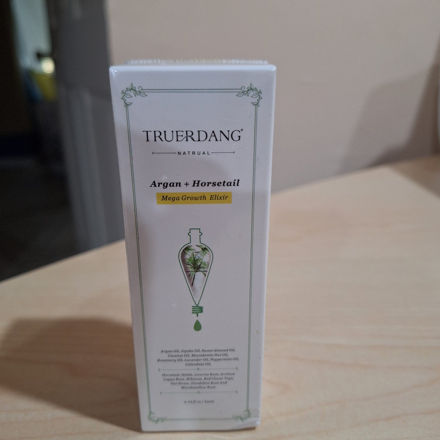 Organic Natural Elixir Herbal Scalp Care Hair Loss Regrowth Treatment Hair Growth Oil