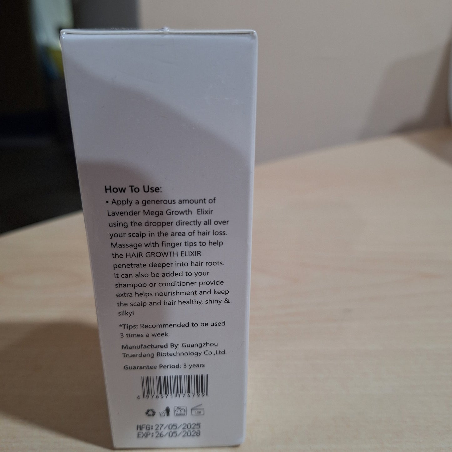 Organic Natural Elixir Herbal Scalp Care Hair Loss Regrowth Treatment Hair Growth Oil