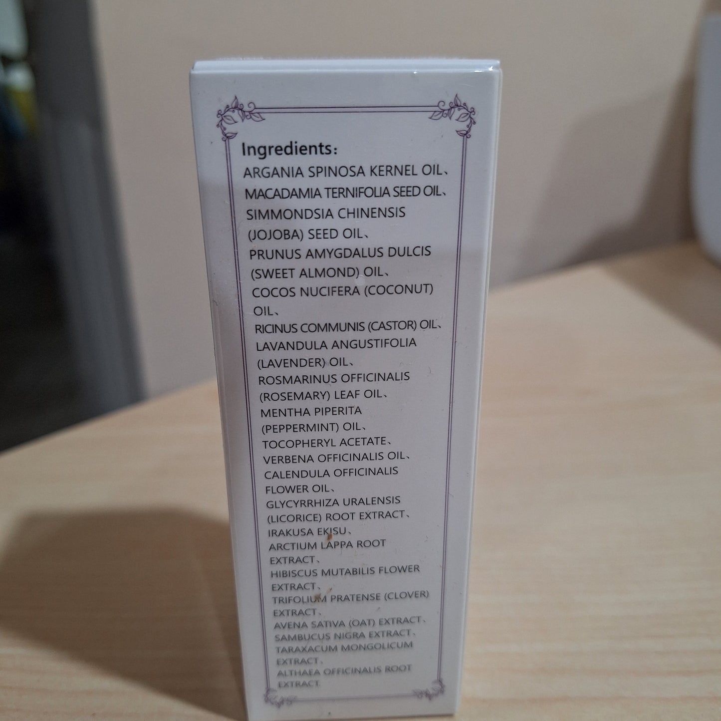 Organic Natural Elixir Herbal Scalp Care Hair Loss Regrowth Treatment Hair Growth Oil