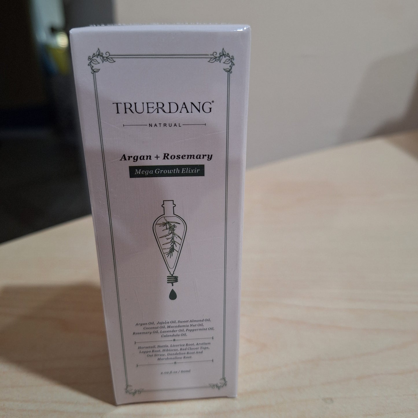 Organic Natural Elixir Herbal Scalp Care Hair Loss Regrowth Treatment Hair Growth Oil